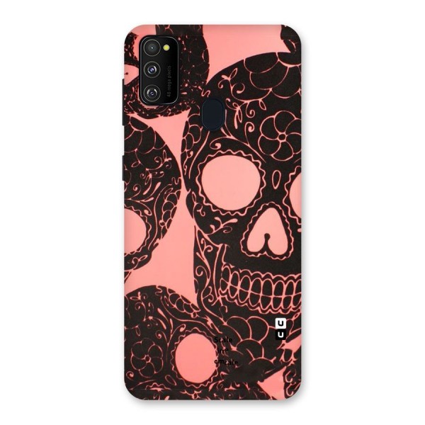 Pink Head Back Case for Galaxy M21