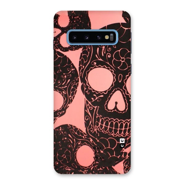 Pink Head Back Case for Galaxy S10