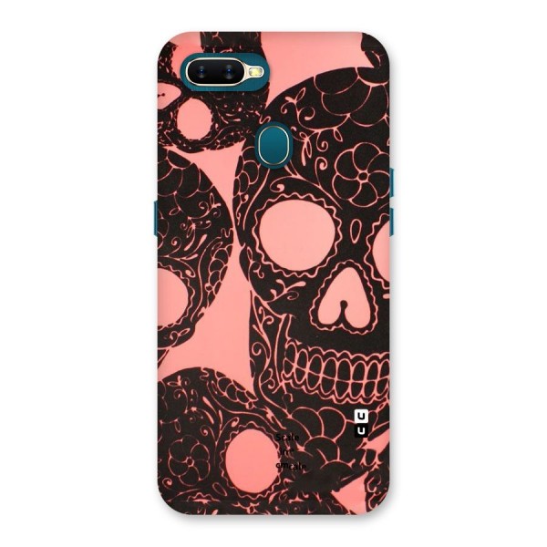 Pink Head Back Case for Oppo A12