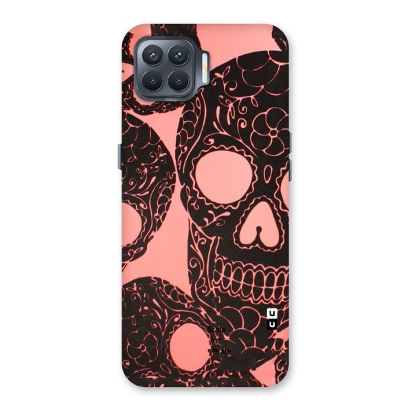 Pink Head Back Case for Oppo F17 Pro