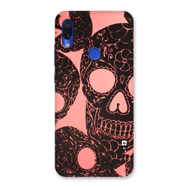 Pink Head Back Case for Redmi Note 7