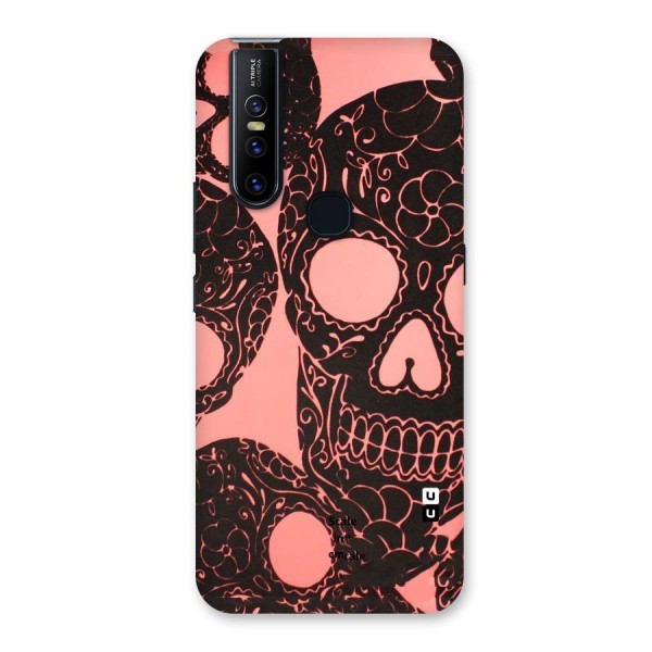 Pink Head Back Case for Vivo V15