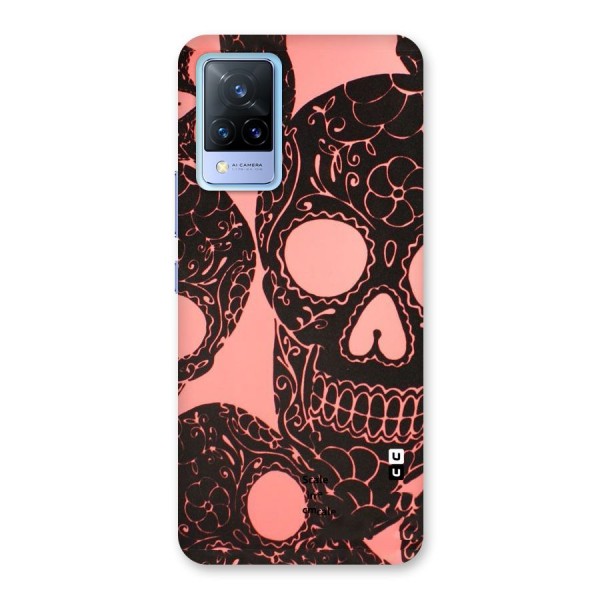 Pink Head Back Case for Vivo V21 5G