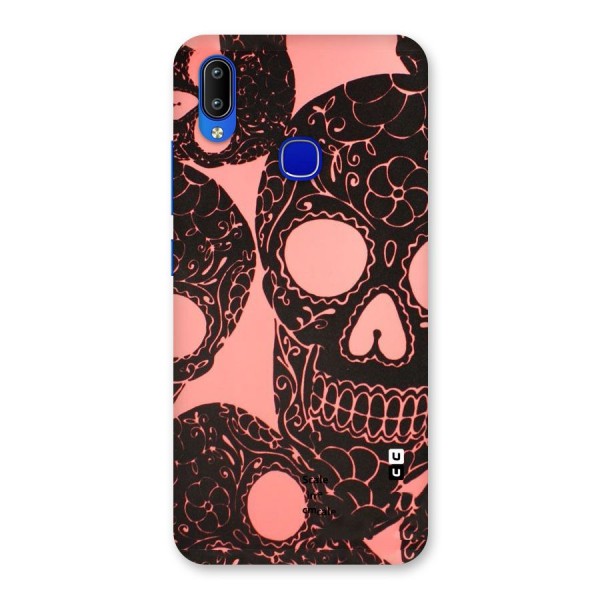 Pink Head Back Case for Vivo Y91