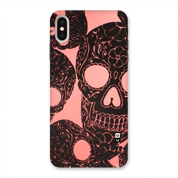 Pink Head Back Case for iPhone XS Max