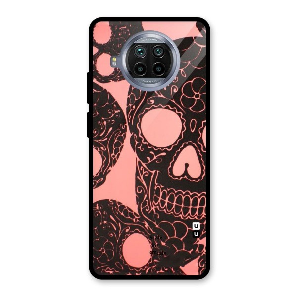 Pink Head Glass Back Case for Mi 10i