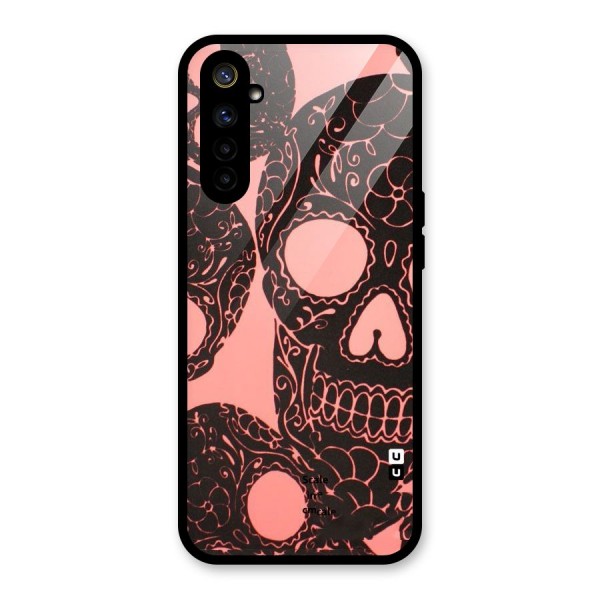 Pink Head Glass Back Case for Realme 6