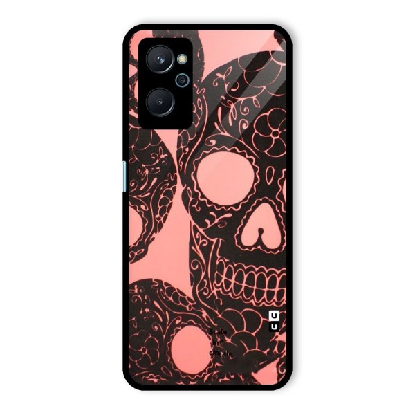 Pink Head Glass Back Case for Realme 9i