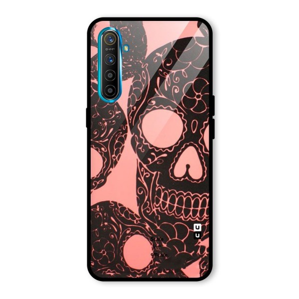 Pink Head Glass Back Case for Realme XT