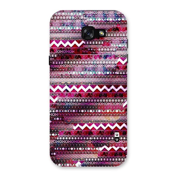 Pink Indie Pattern Back Case for Galaxy A7 (2017)