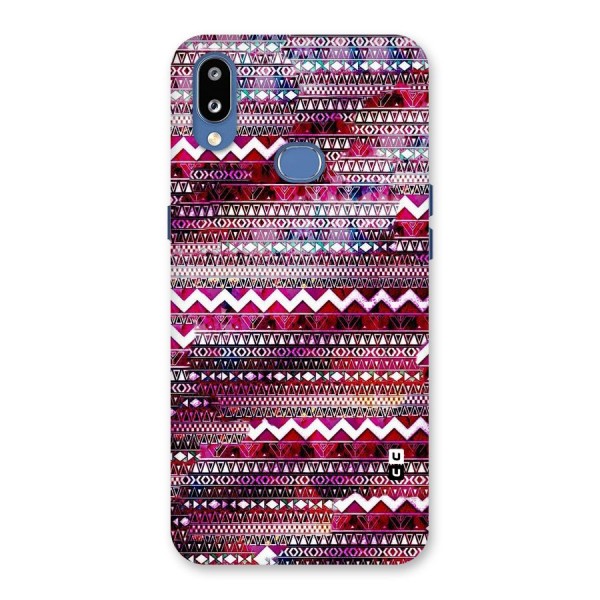 Pink Indie Pattern Back Case for Galaxy M01s