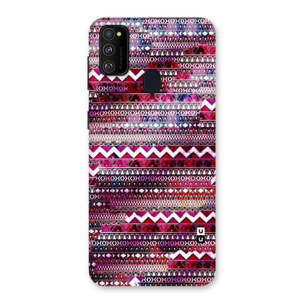 Pink Indie Pattern Back Case for Galaxy M21