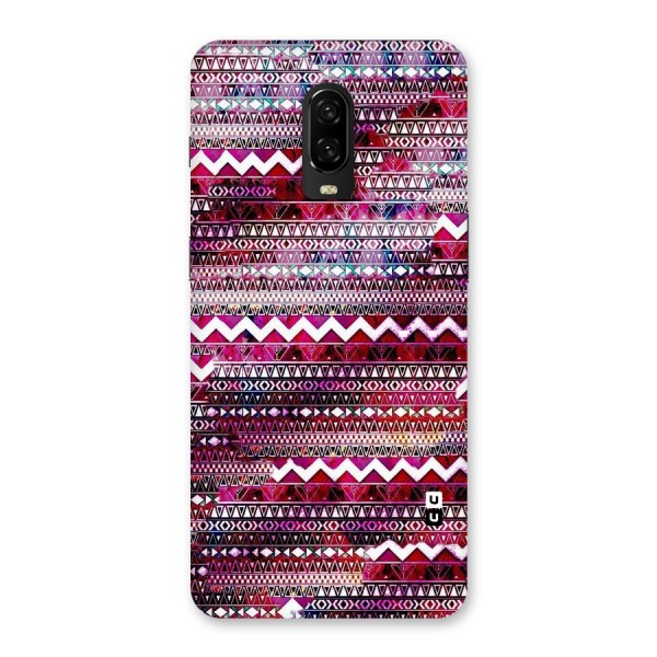 Pink Indie Pattern Back Case for OnePlus 6T