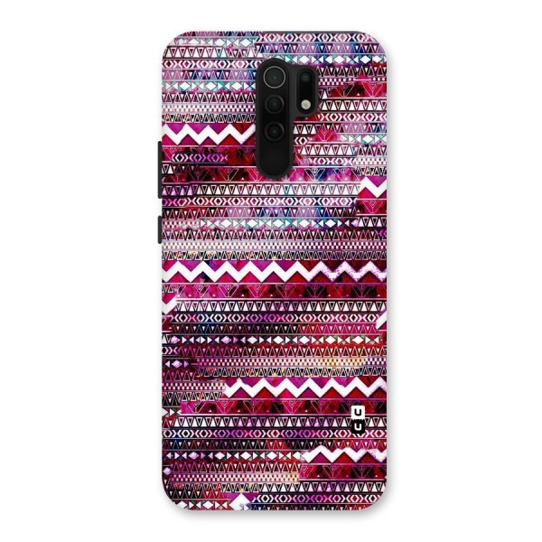 Pink Indie Pattern Back Case for Poco M2