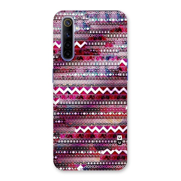 Pink Indie Pattern Back Case for Realme 6