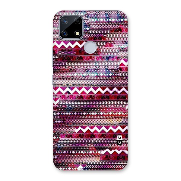 Pink Indie Pattern Back Case for Realme Narzo 20