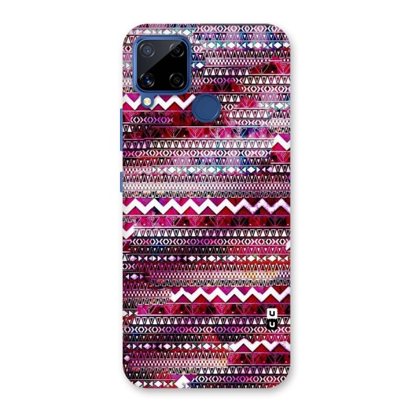 Pink Indie Pattern Back Case for Realme Narzo 30A