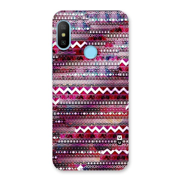 Pink Indie Pattern Back Case for Redmi 6 Pro