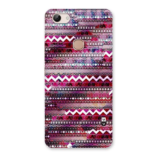 Pink Indie Pattern Back Case for Vivo Y83