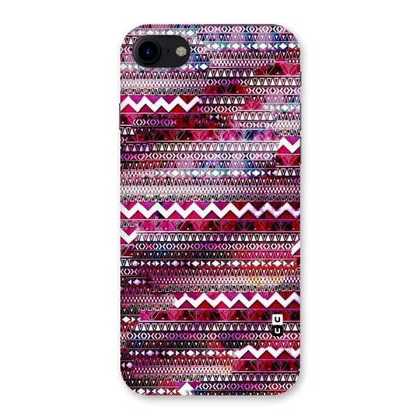 Pink Indie Pattern Back Case for iPhone SE 2020