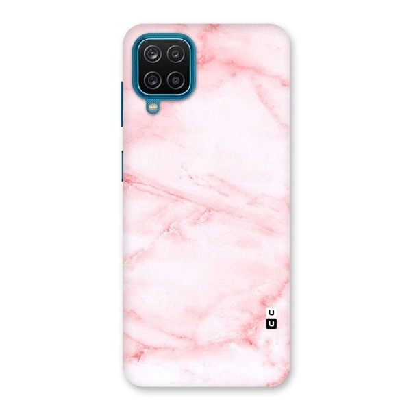 Pink Marble Print Back Case for Galaxy F12