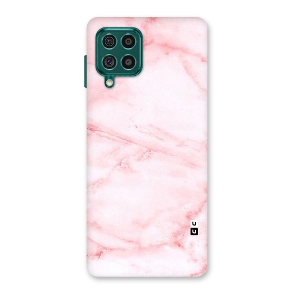 Pink Marble Print Back Case for Galaxy F62