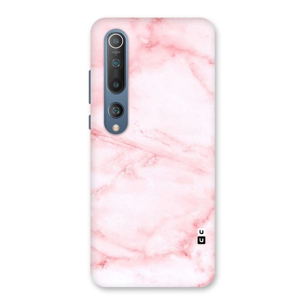 Pink Marble Print Back Case for Mi 10