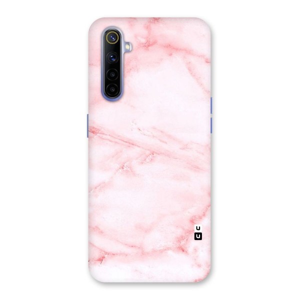 Pink Marble Print Back Case for Realme 6