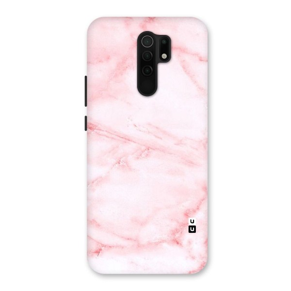 Pink Marble Print Back Case for Redmi 9 Prime