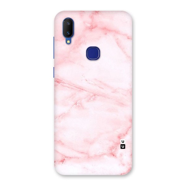 Pink Marble Print Back Case for Vivo V11