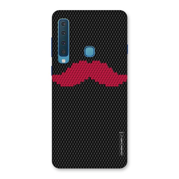 Pink Moustache Back Case for Galaxy A9 (2018)