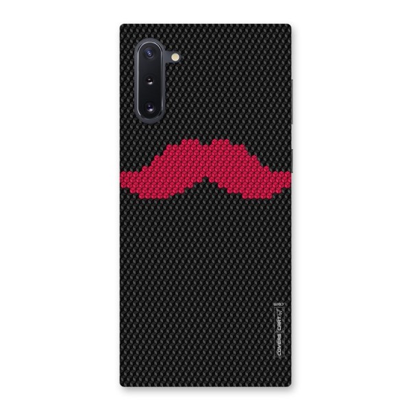 Pink Moustache Back Case for Galaxy Note 10