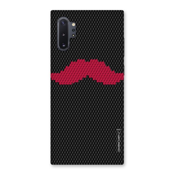 Pink Moustache Back Case for Galaxy Note 10 Plus