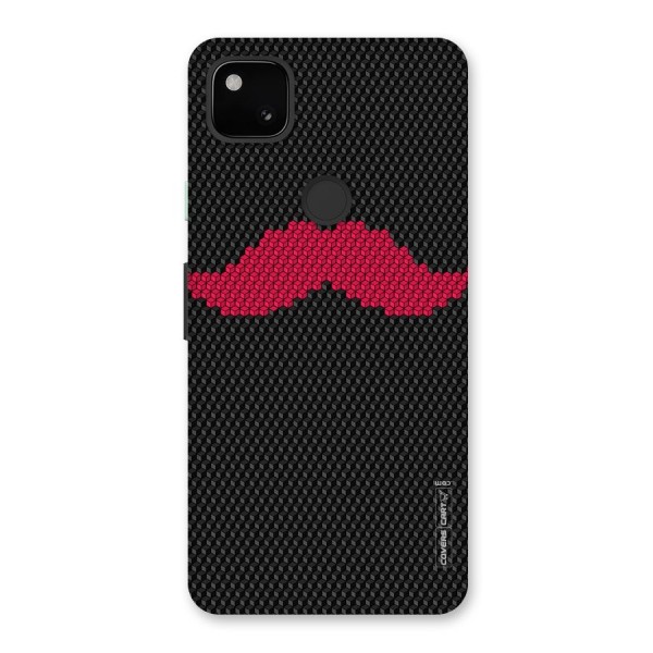 Pink Moustache Back Case for Google Pixel 4a