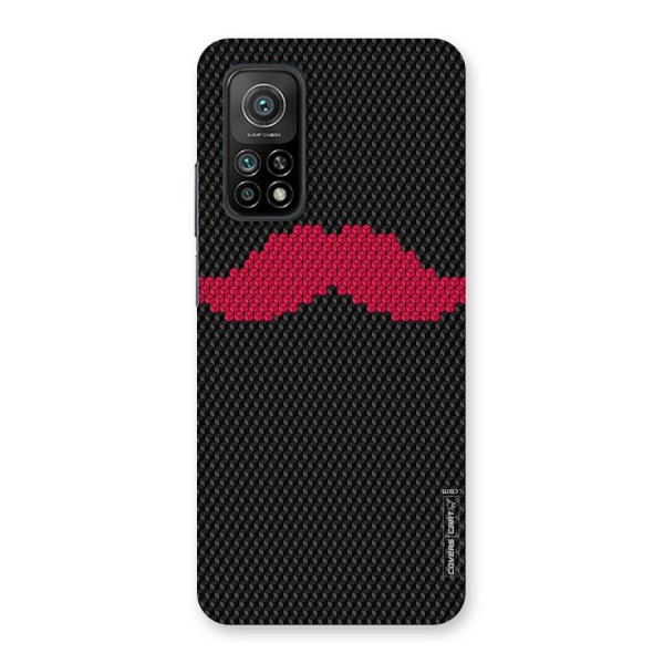 Pink Moustache Back Case for Mi 10T Pro 5G