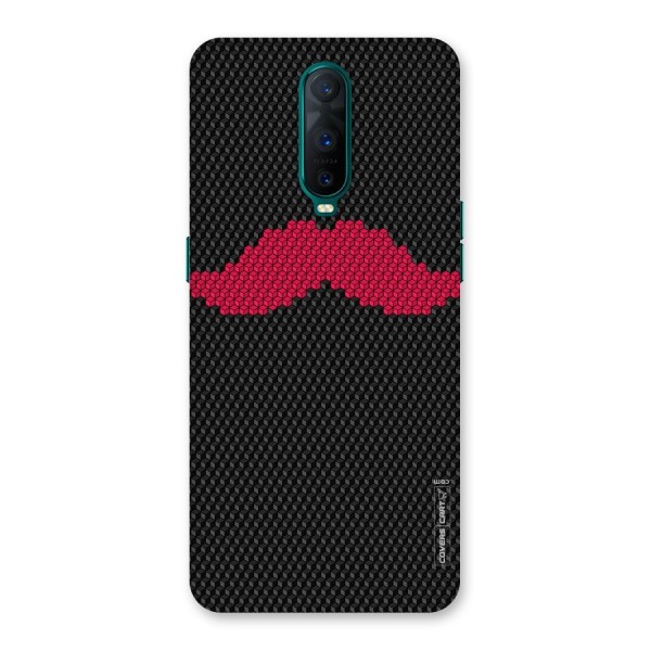 Pink Moustache Back Case for Oppo R17 Pro