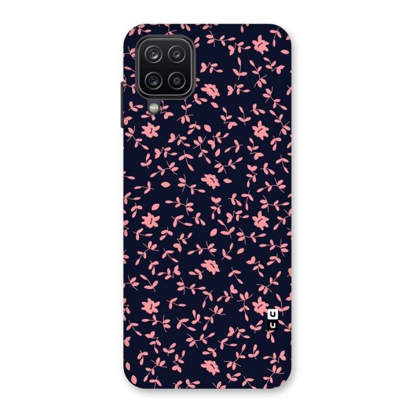 Pink Plant Design Back Case for Galaxy A12