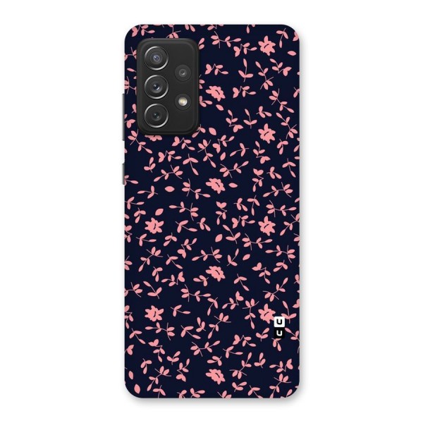 Pink Plant Design Back Case for Galaxy A72