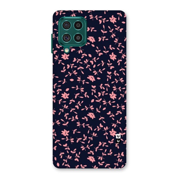 Pink Plant Design Back Case for Galaxy F62