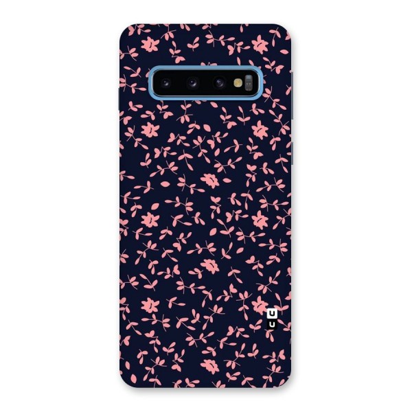 Pink Plant Design Back Case for Galaxy S10