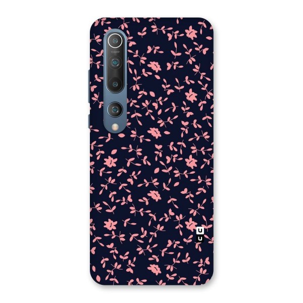 Pink Plant Design Back Case for Mi 10