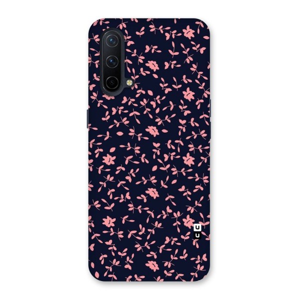 Pink Plant Design Back Case for OnePlus Nord CE 5G