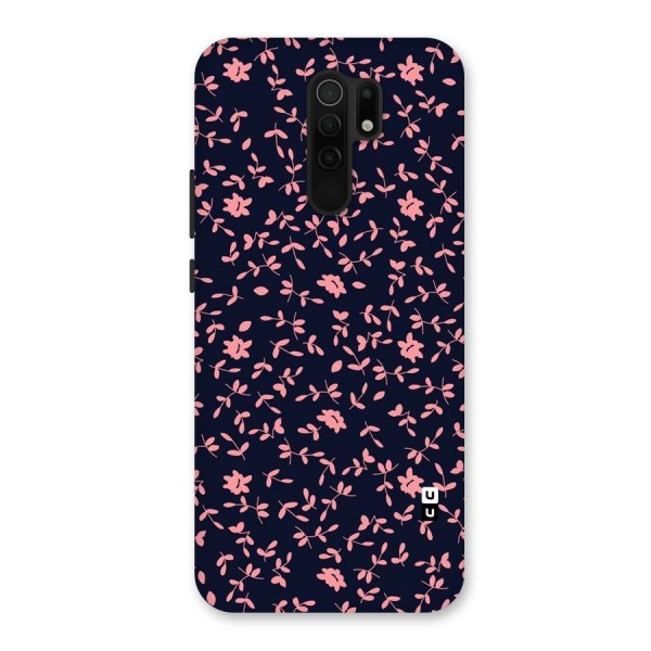 Pink Plant Design Back Case for Poco M2