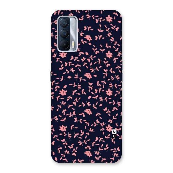 Pink Plant Design Back Case for Realme X7