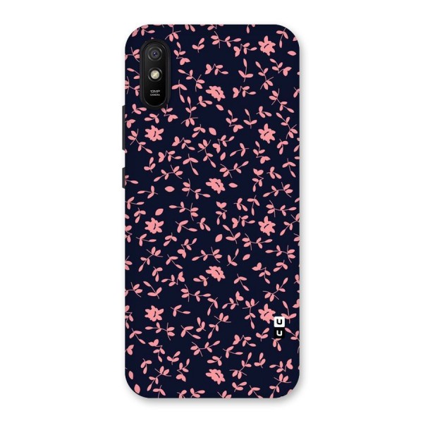 Pink Plant Design Back Case for Redmi 9i