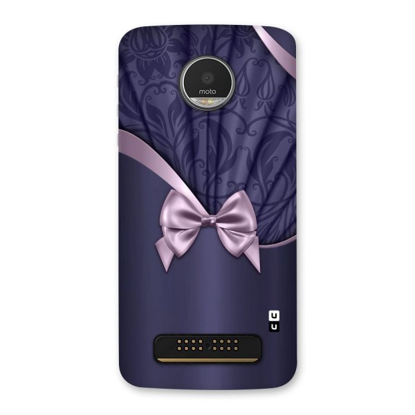 Pink Ribbon Back Case for Moto Z Play