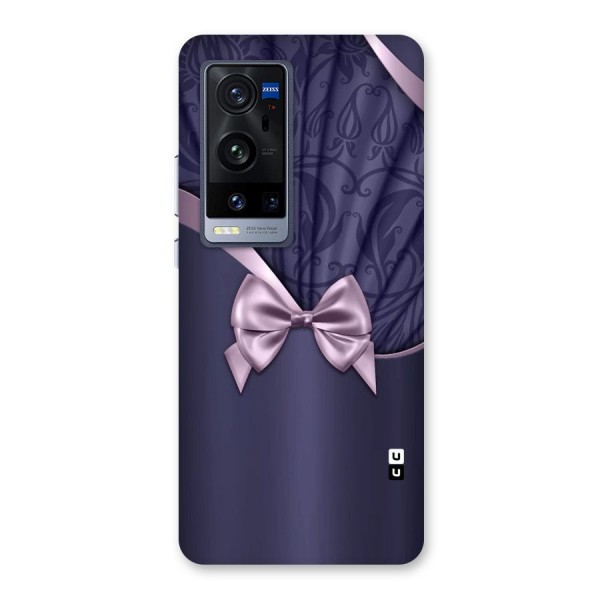 Pink Ribbon Back Case for Vivo X60 Pro Plus