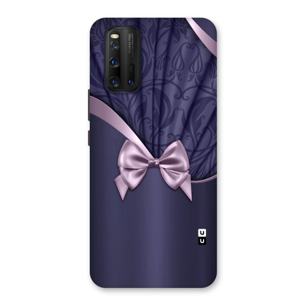 Pink Ribbon Back Case for Vivo iQOO 3