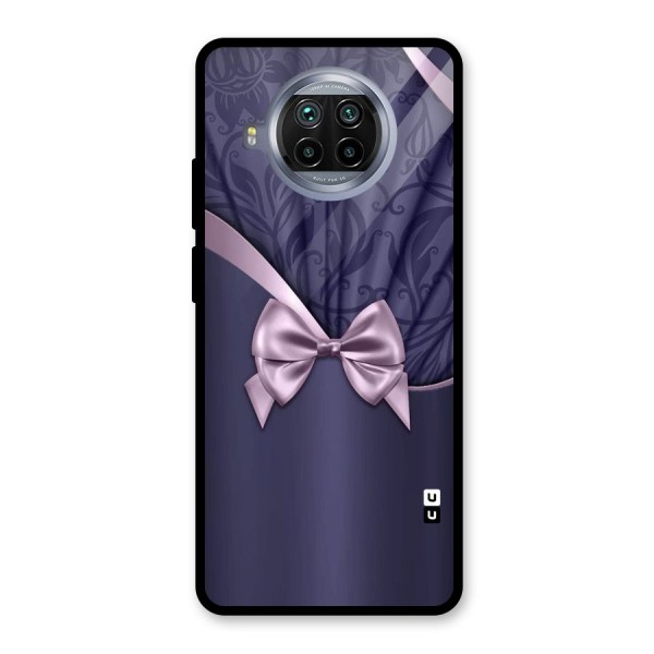 Pink Ribbon Glass Back Case for Mi 10i