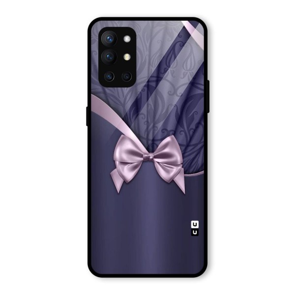 Pink Ribbon Glass Back Case for OnePlus 9R